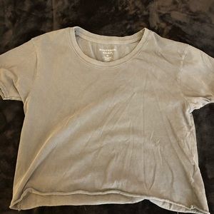 Gray short sleeve
